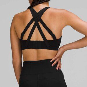 NEW Lululemon Energy Bra *High Support, B–DDD Cups Black size 38D